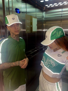 BONÉ FIVE PANEL REFLETIVO WHITE GREEN - LIMITADO EM 30 UNIDADES na internet