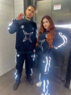 SUÉTER BLACK LUFFY GEAR 5 REFLETIVO - DROP HAKI DO REI - EDIÇÃO LIMITADA EM 30 UNIDADES - na internet