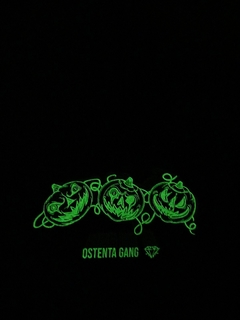 Moletom Black Pumpking - GLOW IN THE DARK - DROP SORRISO DEMONIACO - Ostenta Gang