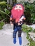 Duende Executivo Flexível de Cabelo Ruivo Vermelho e Olhos Azuis + Brindes na internet