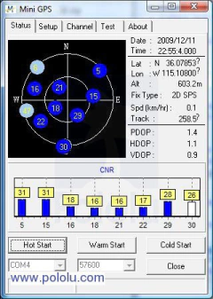 Módulo Receptor GPS 66 canais - LS20031 na internet