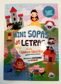 EN MIS CLASICOS FAVORITOS. MINI SOPAS DE LETRAS