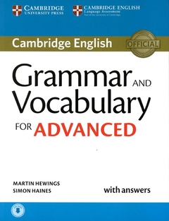 GRAMMAR AND VOCABULARY FOR ADVANCED WITH ANSWERS