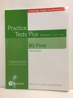 PRACTICE TESTS PLUS B2 FIRST. VOL 1 WITH KEY. NEW EDITION - comprar online