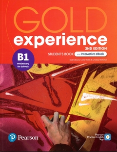 GOLD EXPERIENCE B1. ST´S BOOK AND INTERACTIVE EBOOK. 2ND EDITION