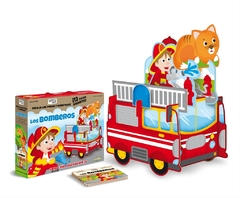 LOS BOMBEROS (LIBRO + PUZZLE GIGANTE)