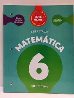 CARPETA DE MATEMATICA 6