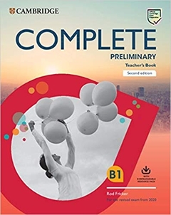 COMPLETE PRELIMINARY. TEACHER´S BOOK. 2ND EDIT - comprar online