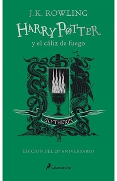 HARRY POTTER Y EL CALIZ DE FUEGO SLYTHERIN 20° ANIVERSARIO