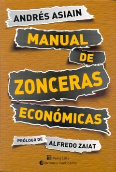 MANUAL DE ZONCERAS ECONÓMICAS