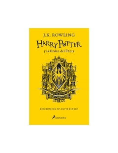 HARRY POTTER Y LA ORDEN DEL FÉNIX HUFFLEPUFF. 20° ANIVERSARIO