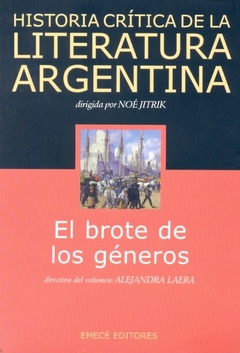 HISTORIA CRÍTICA DE LA LITERATURA ARGENTINA TOMO 3