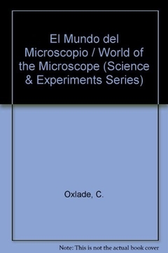 EL MUNDO DEL MICROSCOPIO - comprar online