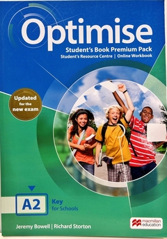 OPTIMISE A2. KEY FOR SCHOOLS. ST´S BOOK PREMIUM PACK