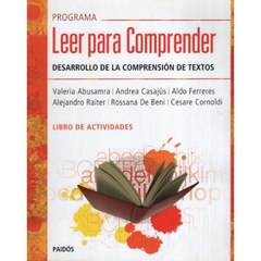 PROGRAMA LEER PARA COMPRENDER I