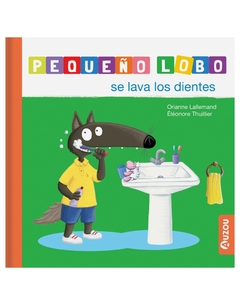 PEQUEÑO LOBO SE LAVA LOS DIENTES