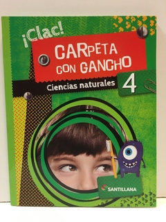 ¡CLAC! CARPETA CON GANCHO 4. CIENCIAS NATURALES