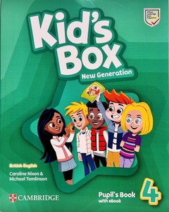 KID´S BOX 4. PUPIL´S BOOK W/EBOOK. NEW GENERATION