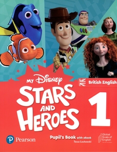 MY DISNEY STARS AND HEROES 1. PUPIL´S BOOK W/EBOOK