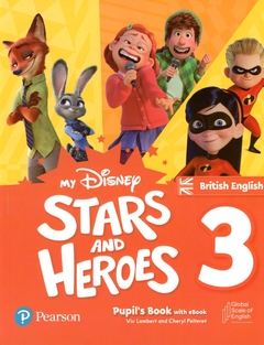 MY DISNEY STARS AND HEROES 3. PUPIL´S BOOK W/EBOOK