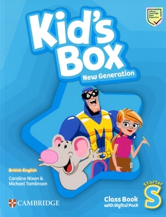 KID´S BOX STARTER. CLASS BOOK W/DIGITAL PACK. NEW GENERATION