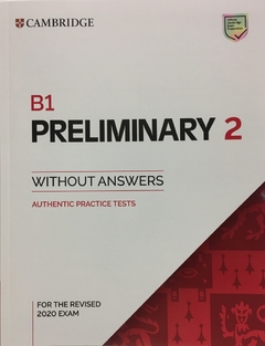 B1 PRELIMINARY 2 WITHOUT ANSWERS