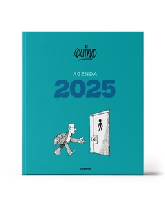 AGENDA QUINO 2025 ENCUADERNADA TURQUESA