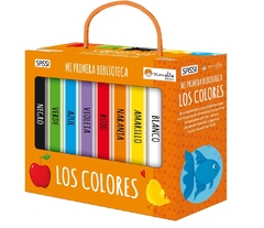 LOS COLORES. MI PRIMERA BIBLIOTECA