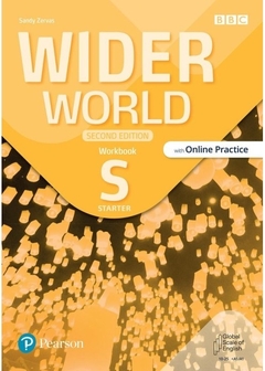 WIDER WORLD STARTER. WB W/ONLINE PRACTICE. 2ND EDITION