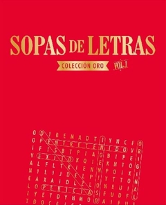 SOPAS DE LETRAS VOL 1. COLECCIÓN ORO