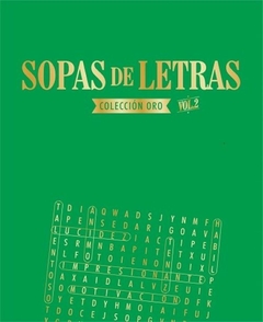 SOPAS DE LETRAS VOL 2. COLECCIÓN ORO