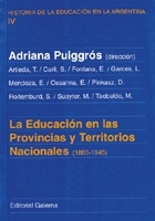 EDUCACION EN LAS PROVINCIAS Y TERRITORIOS IV