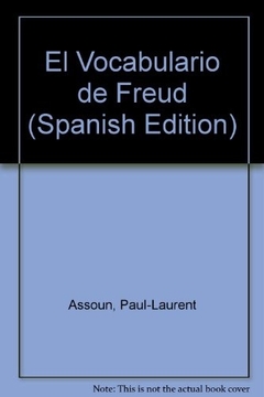 EL VOCABULARIO DE FREUD