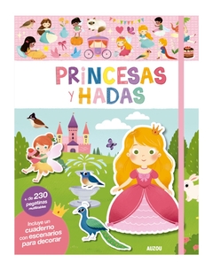 PRINCESAS Y HADAS LIBROS DE STICKERS