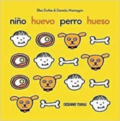 NIÑO HUEVO PERRO HUESO