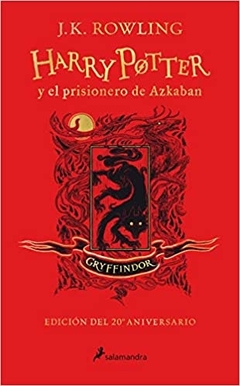 HARRY POTTER Y EL PRISIONERO DE AZKABAN GRYFFINDOR 20º ANIVERSARIO