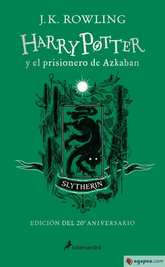 HARRY POTTER Y EL PRISIONERO DE AZKABAN SLYTHERIN 20º ANIVERSARIO