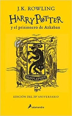 HARRY POTTER Y EL PRISIONERO DE AZKABAN HUFFLEPUFF 20º ANIVERSARIO