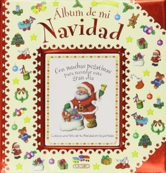 ALBUM DE MI NAVIDAD COLOR ROJO