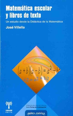 MATEMATICA ESCOLAR Y LIBROS DE TEXTO