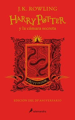 HARRY POTTER Y LA CAMARA SECRETA GRYFFINDOR 20º ANIVERSARIO