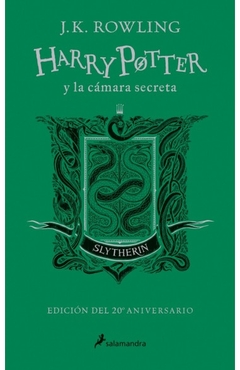 HARRY POTTER Y LA CAMARA SECRETA SLYTHERIN 20º ANIVERSARIO - Lema Libros