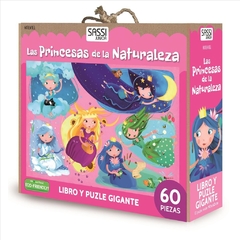 PRINCESAS DE LA NATURALEZA LIBRO + PUZLE GIGANTE en internet