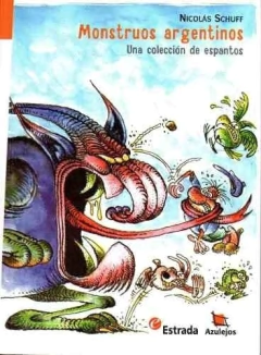 MONSTRUOS ARGENTINOS AZULEJOS NARANJA