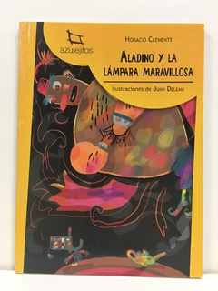 ALADINO Y LA LAMPARA MARAVILLOSA AZULEJITOS AMARIL