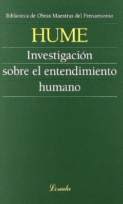 INVESTIGACIÓN SOBRE EL ENTENDIMIENTO HUMANO