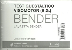 TEST GUESTALTICO VISOMOTOR JUEGO DE 9 TARJETAS