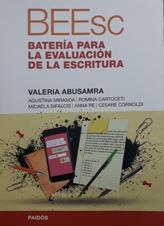 BATERIA PARA LA EVALUACION DE LA ESCRITURA