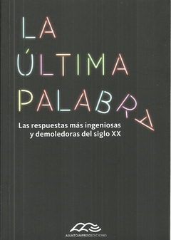 LA ULTIMA PALABRA