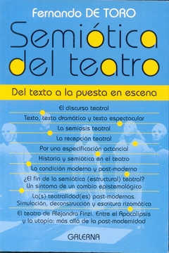 SEMIÓTICA DEL TEATRO